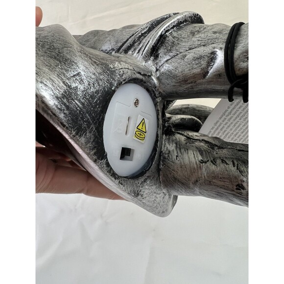 Halloween 15" Sleepy Hollow Headless Horseman Soldier Knight Light Up Statue NWT - Picture 9 of 10